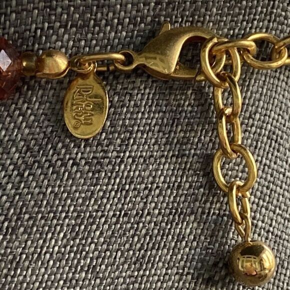 Joan Rivers Green Marbled Lucite Round Beads  Graduated Necklace Statement 21” - Picture 3 of 11